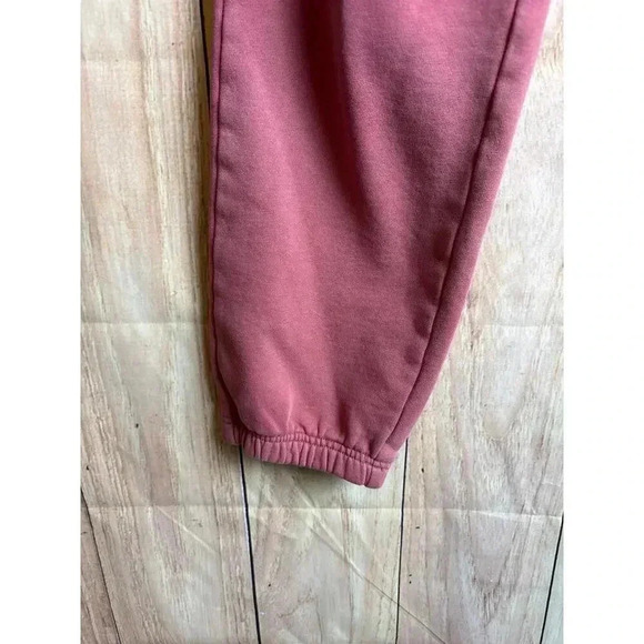 Aero Hygge Sweatpants Washed Out Orange Coral Color Women's Size S - Picture 3 of 6